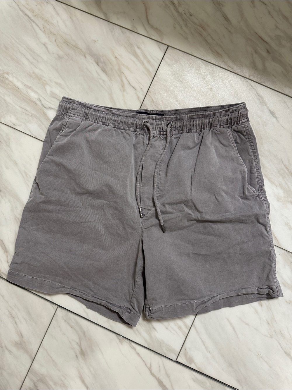 Men's American Eagle Gray Drawstring Casual Shorts